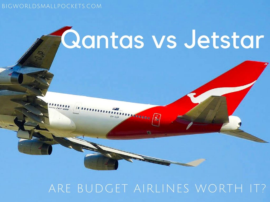 Qantas vs Jetstar // Are Budget Airlines Worth It?