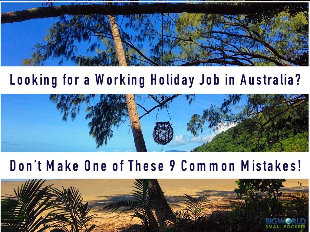 Working Holiday Job in Australia