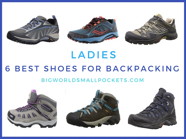 best sneakers for backpacking