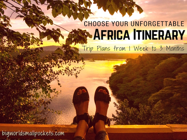 africa trip itinerary