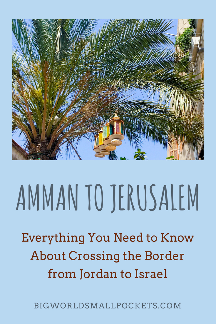 travel from jerusalem to amman