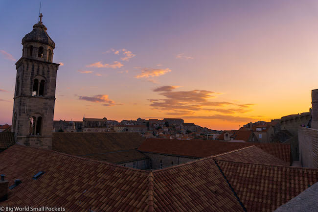 Croatia, Dubrovnik, Sunset Sky