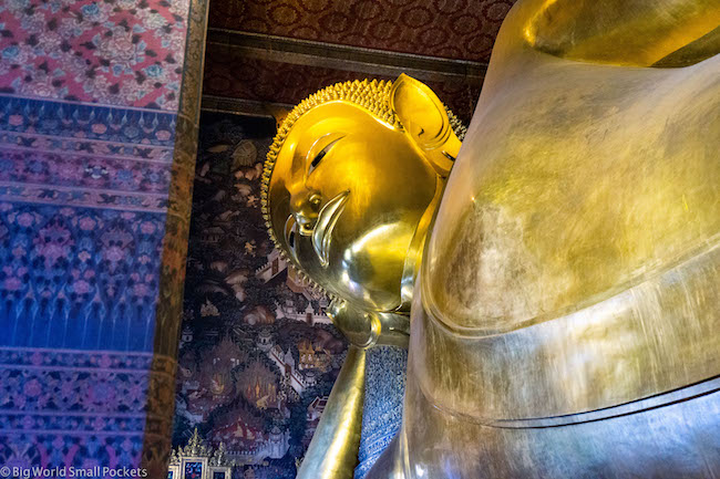 Thailand, Bangkok, Reclining Buddha
