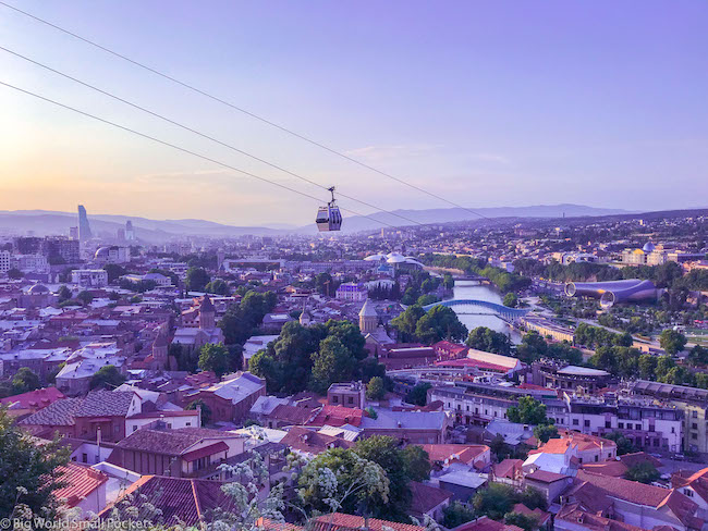 Georgia, Tbilisi, Cable Car