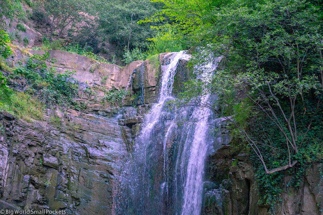 Georgia, Tbilisi, Leghvtakhevi Waterfall