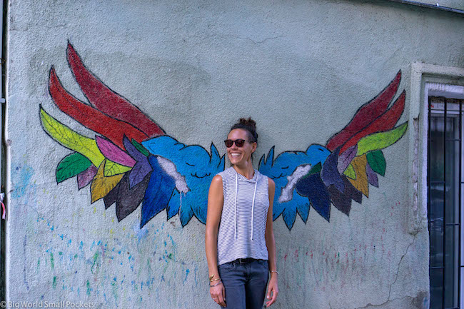 Georgia, Tbilisi, Me with Wings