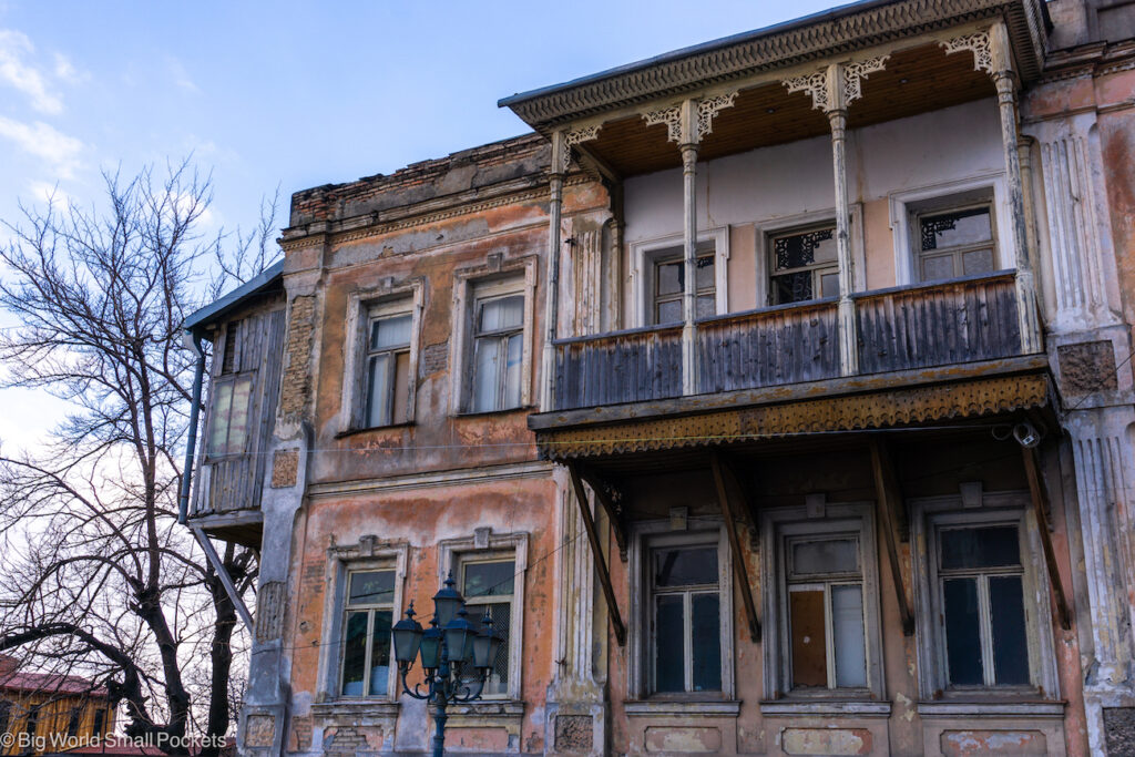 Georgia, Tbilisi, Old Town Building