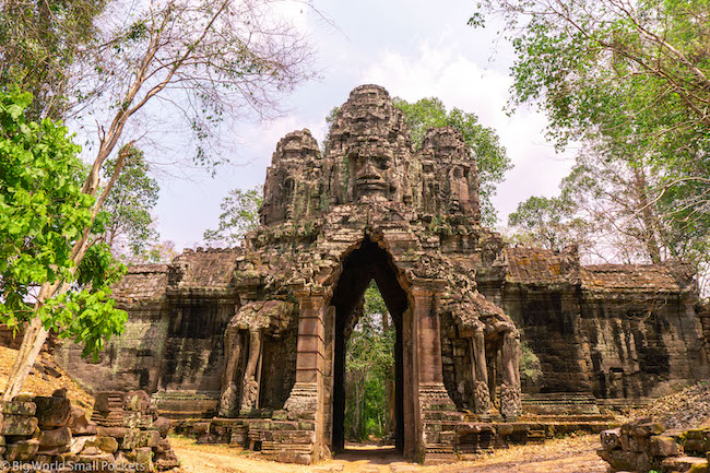 Cambodia, Angkor, Temple Gates
