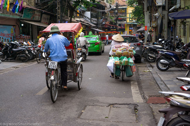 Vietnam, Hanoi, Street Sellers