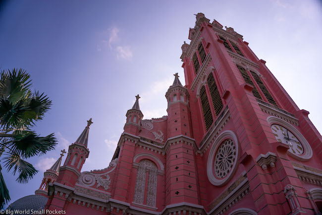 Vietnam, Ho Chi Minh, Pink Cathedral