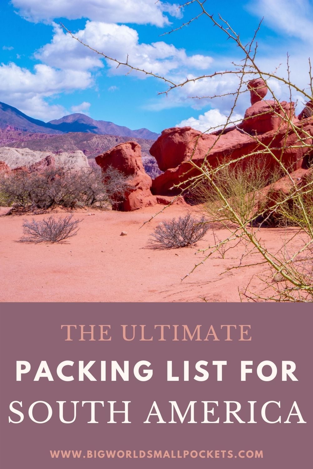 Complete South America Packing List