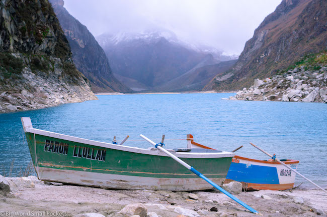 Peru, Lake Peron, Boat
