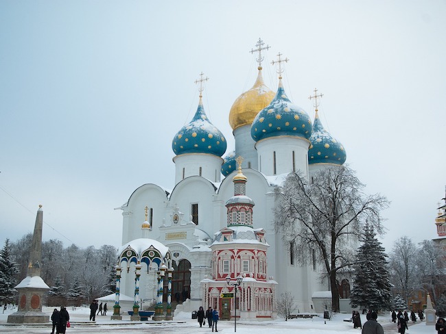 Russia, Monastery, Snow