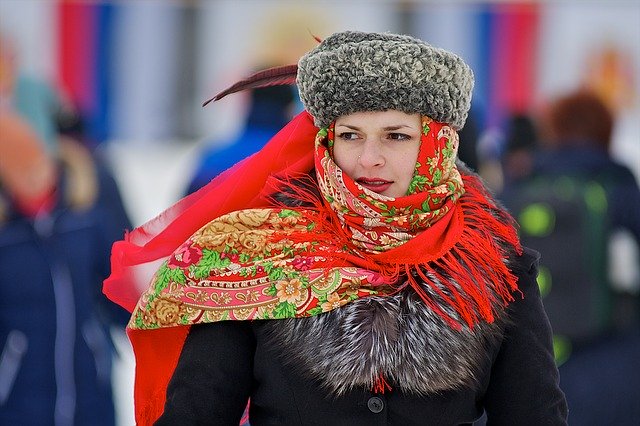 Russia, Woman, Outdoors