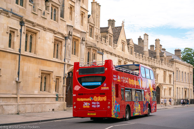 England, Oxford, Sightseeing Bus