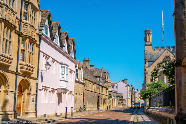 England, Oxford, Street