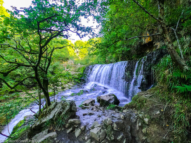 Wales, Brecon Beacons, Waterfall 1