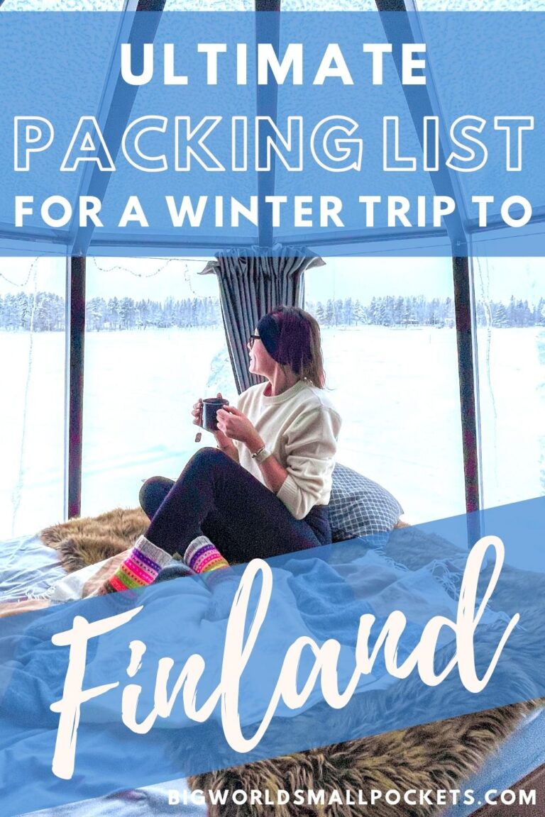 What to Pack for a Finland Winter Trip - Big World Small Pockets