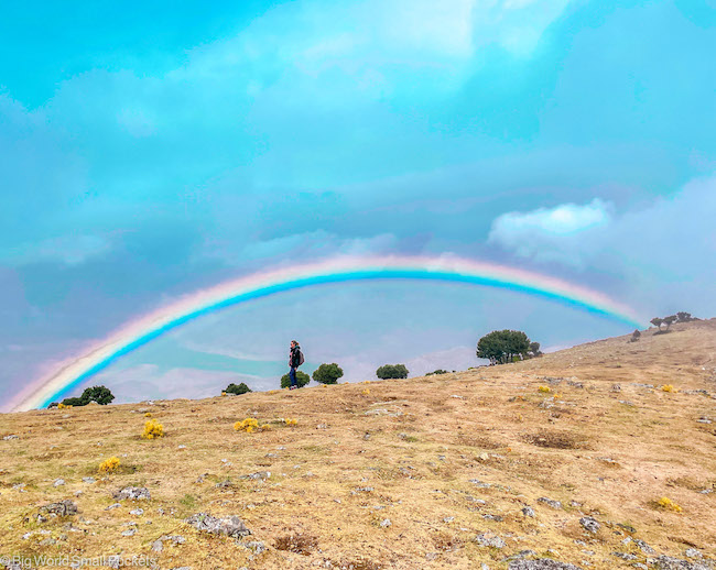 Spain, Andalusia, Rainbow