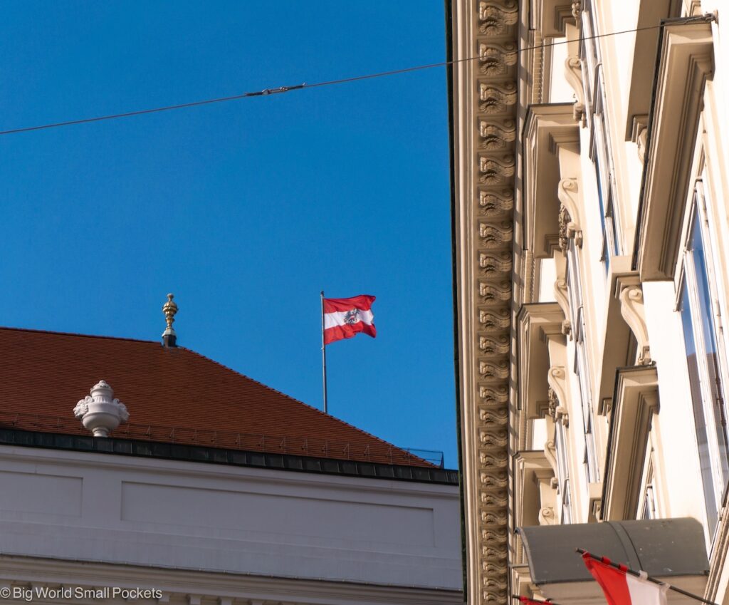 Austria, Vienna, Flag